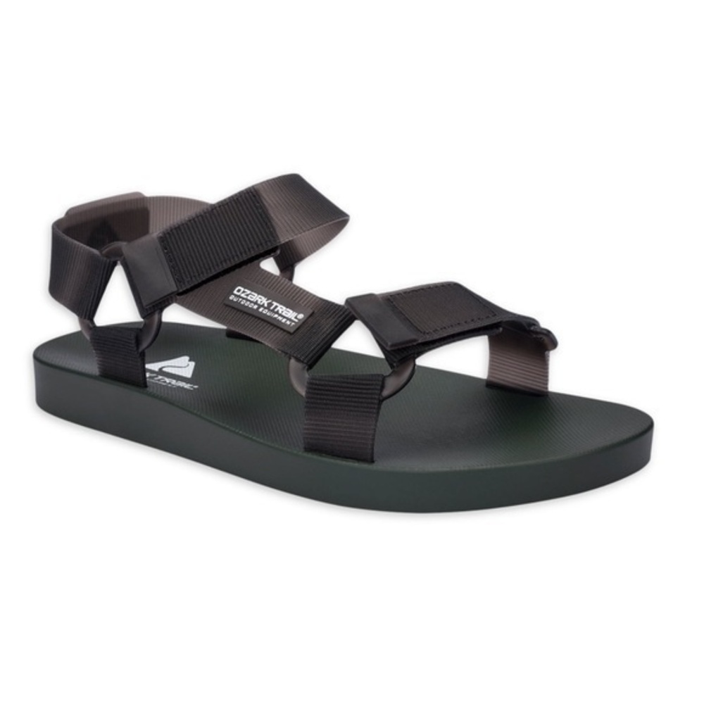 Ozark Trail Grendene Men's Adventure Adjustable Ankle Strap Sandals